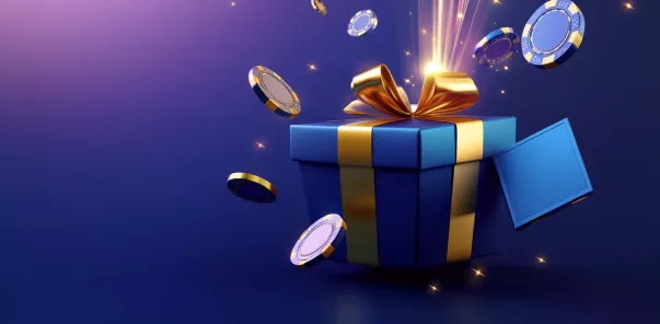 Gift box and chips